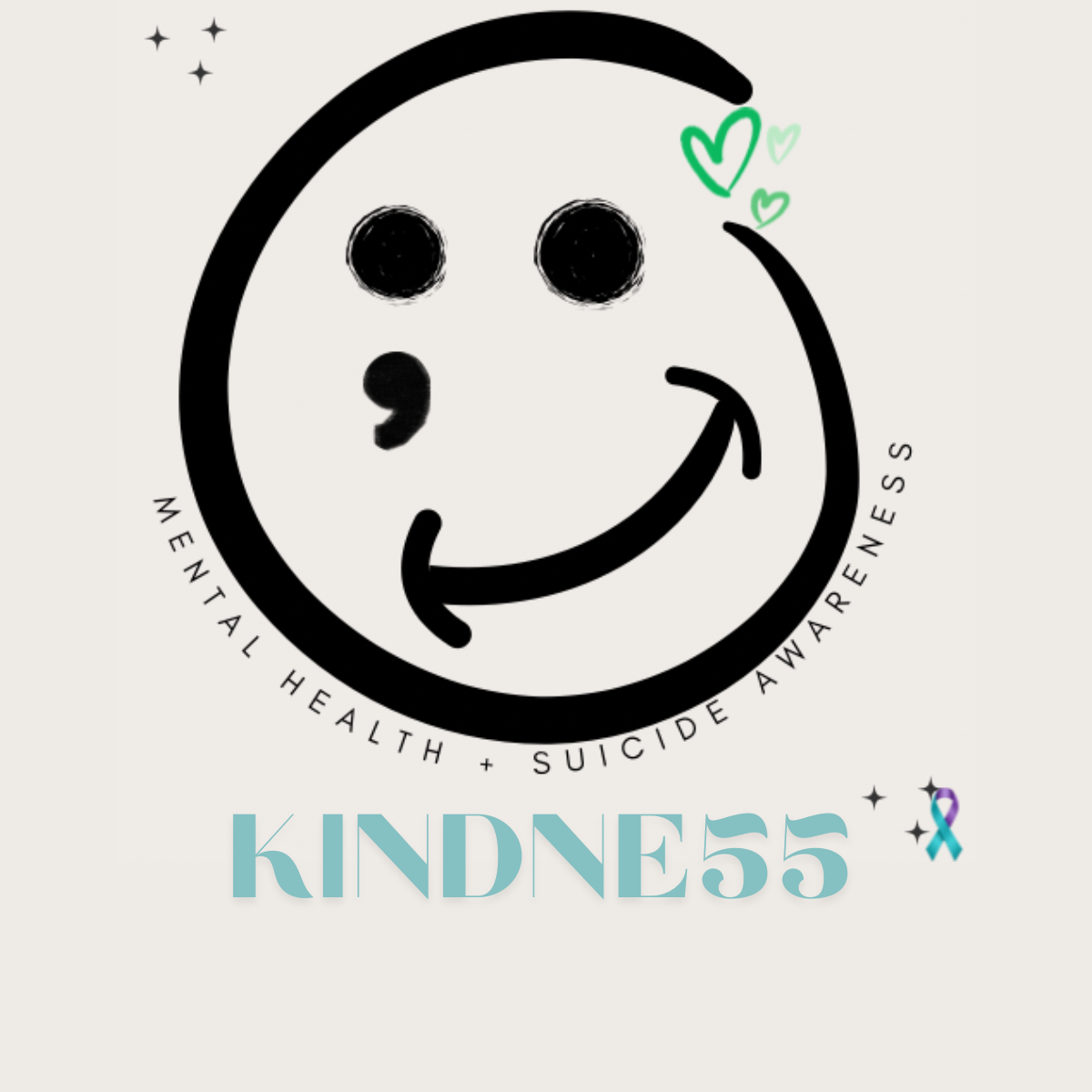 KINDNE55 diecut stickers